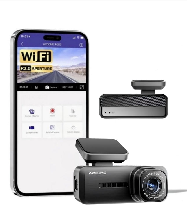 <tc>AZDome M200 dashcam Full HD Wi-Fi</tc>