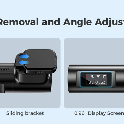 AZDome M330 Max 4K 2CH Dual Wifi GPS