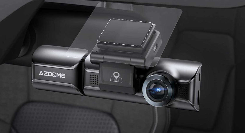 AZDome M770 Pro 3CH 4K Wifi GPS 64 go dashcam
