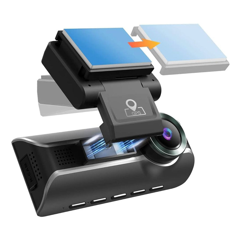 AZDome M770 Pro 3CH 4K Wifi GPS 64 go dashcam