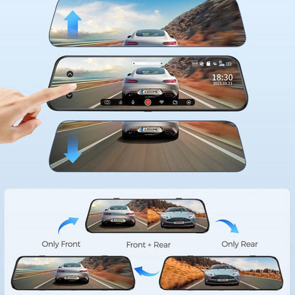 <tc>AZDome PG17 Pro 4K 2CH Wifi GPS 128 Go dashcam</tc>