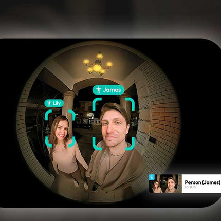 Botslab R810 5MP panoramique 180 degrés sonnette avec caméra