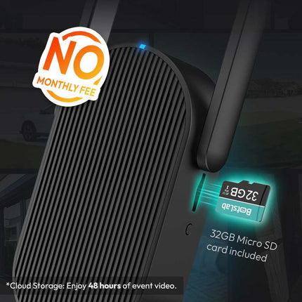 Botslab R810 5MP panoramique 180 degrés sonnette avec caméra