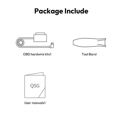 Botslab OBD kit hardwire USB-C