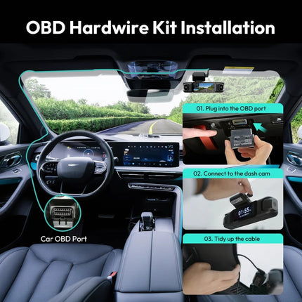 Botslab OBD kit hardwire USB-C
