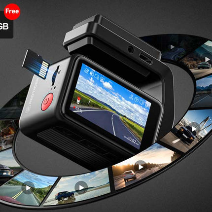 <tc>Redtiger A4 4K Touch Wifi GPS 2CH 64 go dashcam</tc>