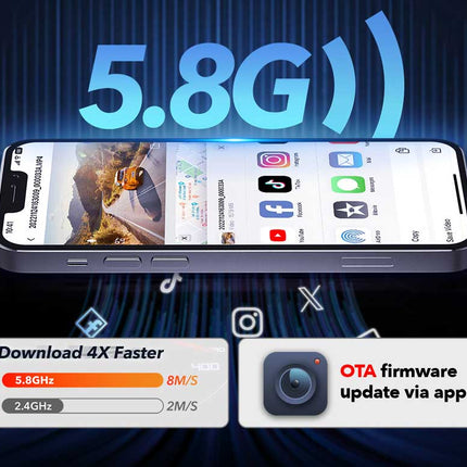 <tc>Redtiger A4 4K Touch Wifi GPS 2CH 64 go dashcam</tc>