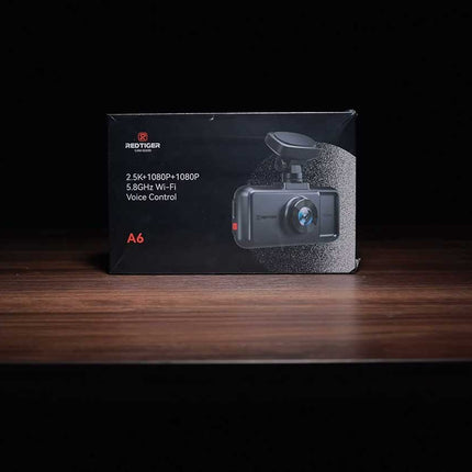 <tc>Redtiger A6 3CH 2K Touch Wifi GPS 64 go dashcam</tc>