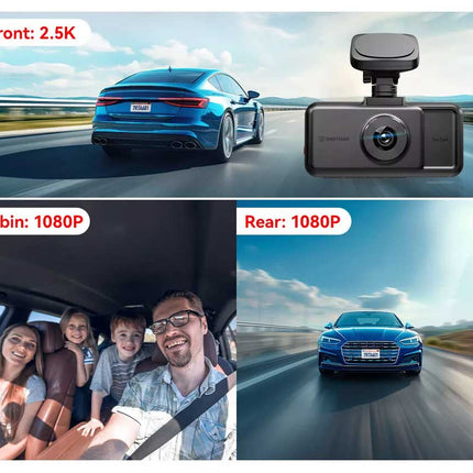 <tc>Redtiger A6 3CH 2K Touch Wifi GPS 64 go dashcam</tc>