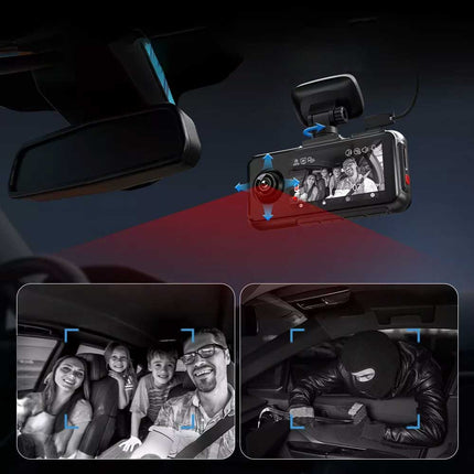 <tc>Redtiger A6 3CH 2K Touch Wifi GPS 64 go dashcam</tc>