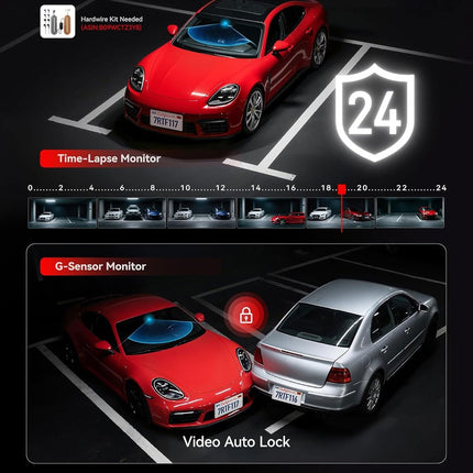 Redtiger F11 4K 1CH Wifi 32 Go dashcam