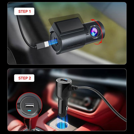 Redtiger F11 4K 1CH Wifi 32 Go dashcam