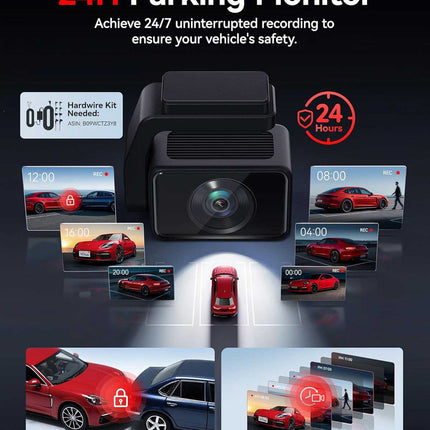 <tc>Redtiger F4 Pro 2CH 4K Touch Wifi GPS 128 go dashcam</tc>