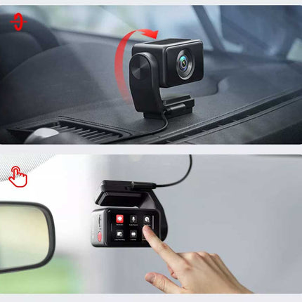 <tc>Redtiger F4 Pro 2CH 4K Touch Wifi GPS 128 go dashcam</tc>