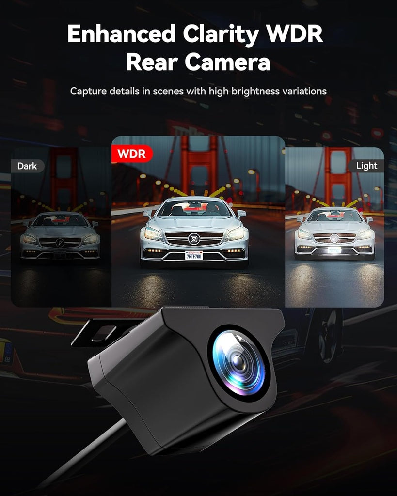 Redtiger F7N Elite 4K Touch Wifi GPS 2CH 128 go dashcam