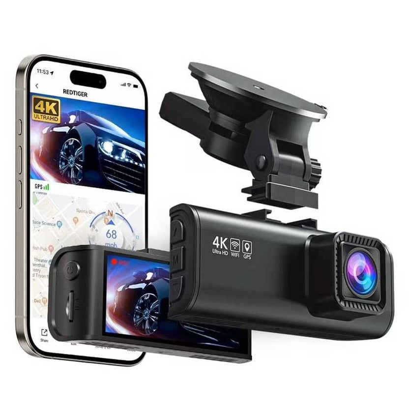 Redtiger F7NS 4K 1CH Wifi GPS dashcam