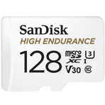 Carte microSD SanDisk 128 Go High Endurance U3 V30