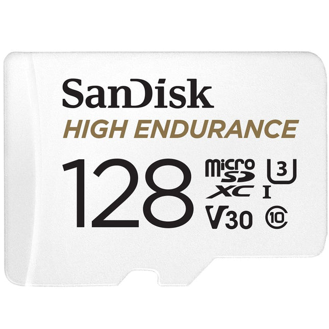 <tc>Carte microSD SanDisk 128 Go High Endurance U3 V30</tc>