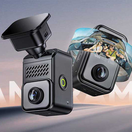 Vantrue E360 Plus Cloud 5K 3CH Wifi GPS dashcam 360 degrés