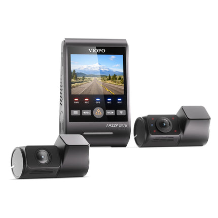 Viofo A229 Ultra 3CH 4K Wifi GPS dashcam
