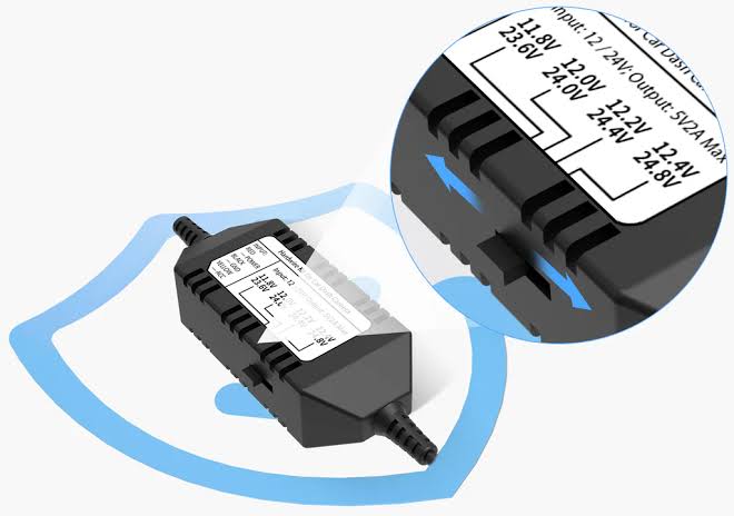 Viofo HK4 kit hardwire USB-C 3 fils