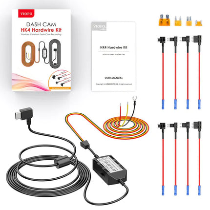 Viofo HK4 kit hardwire USB-C 3 fils
