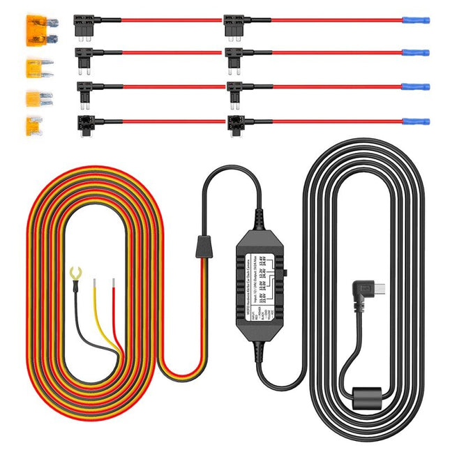 Viofo HK4 kit hardwire USB-C 3 fils