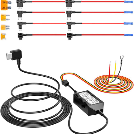 Viofo HK4 kit hardwire USB-C 3 fils