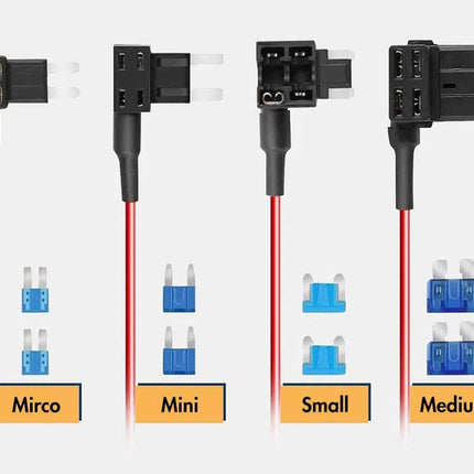 Wolfbox 4A permanente voeding USB-C 3-draads