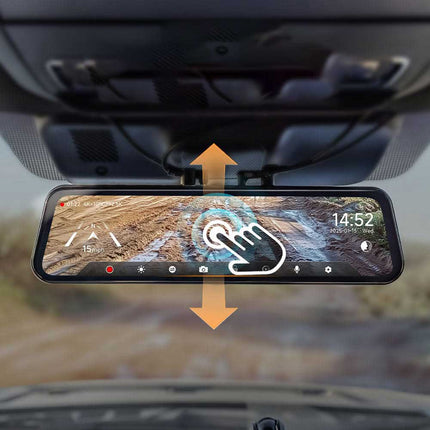 <tc>Wolfbox G900 Tripro bumper 3CH 4K Wifi GPS 256 Go Mirror dashcam</tc>