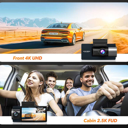 <tc>Wolfbox i17 3CH 4K Wifi GPS 64 go dashcam</tc>