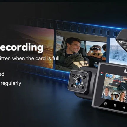 <tc>AZDome M350 4CH 2K Wi-Fi GPS 64 Go dashcam à 360 degrés</tc>