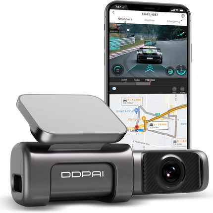 DDPai Mini 5 Cloud 4G True 4K Wifi GPS 64 Go dashcam