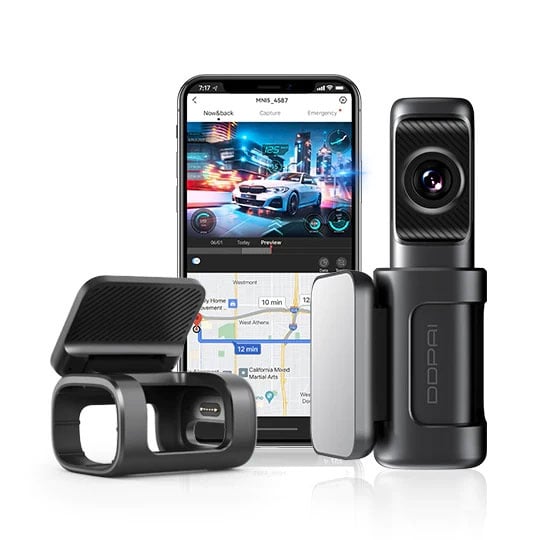 DDPai Mini 5 Cloud 4G True 4K Wifi GPS 64 Go dashcam