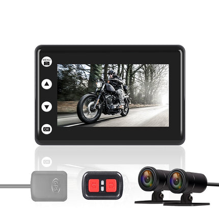 Motocam A2X Wifi 2CH dual dashcam pour moto