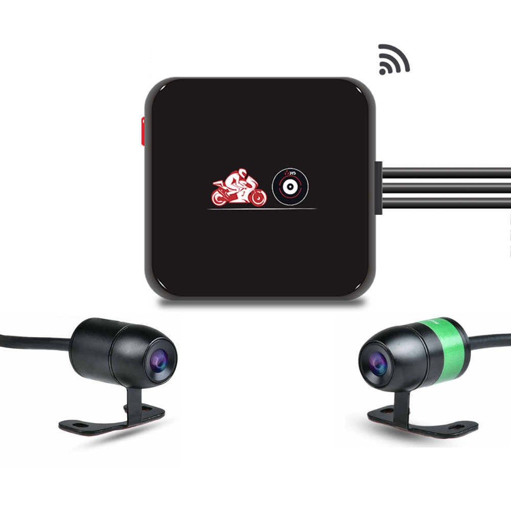 Motocam E6L 2CH Dual Wifi dashcam pour moto