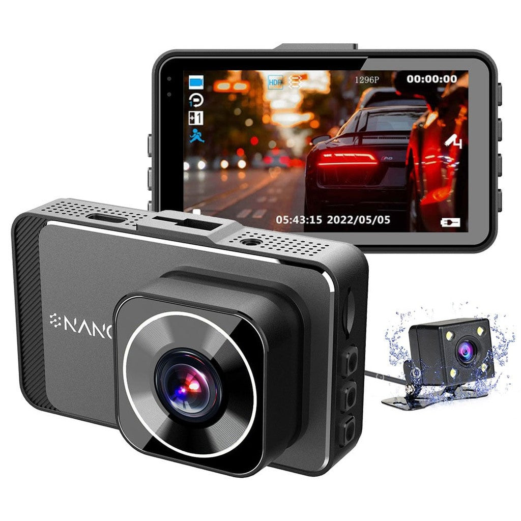 Nanocam M19 2CH Dual Full HD 32 Go dashcam