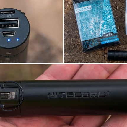 Nitecore NPB1 5000mAh powerbank étanche
