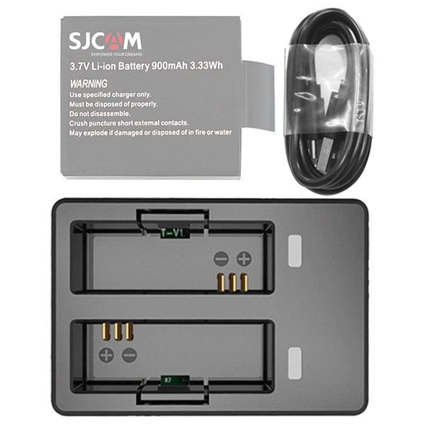 SJCAM SJ4000/SJ5000 chargeur de batterie double