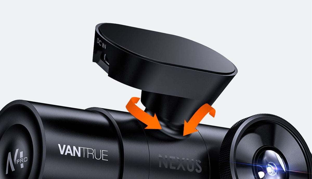 Vantrue N4 Pro Triple 3CH 4K Wifi GPS dashcam