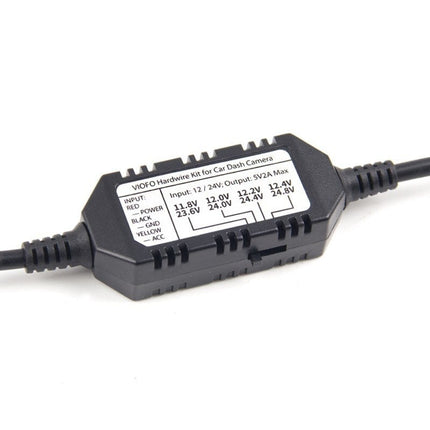Viofo HK3 Kit hardwire Mini USB 3 fils